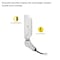 Nuwatt 15W White LED Flood Light 3000K/4000K/5000K 3CCT IP65 Outdoor Waterproof Lighting, Knuckle Mount NW-SFL-15W-3CT-KN-WH - alternate 4